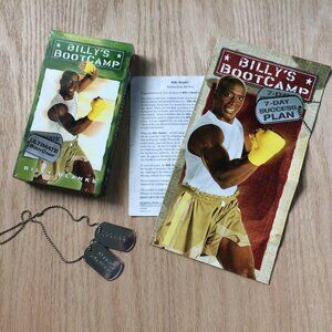Billy Blanks Boot Camp VHS NWOT